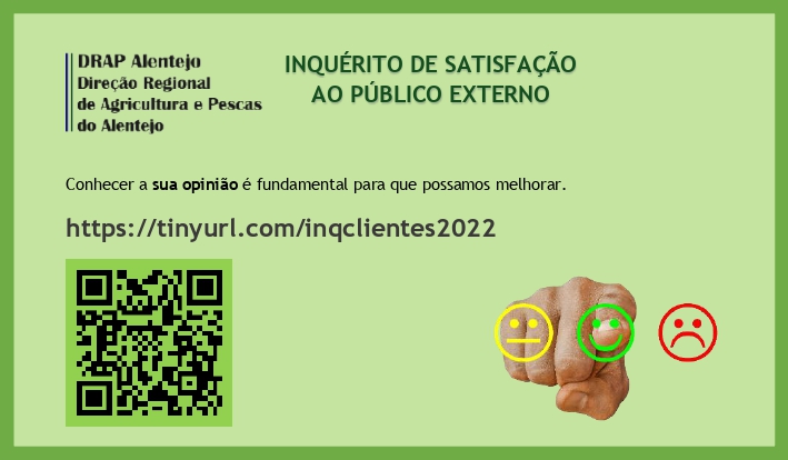 Inquérito de Satisfação ao Público Externo 2022